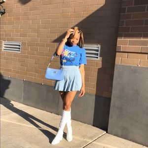 White Go-Go boots👢👢